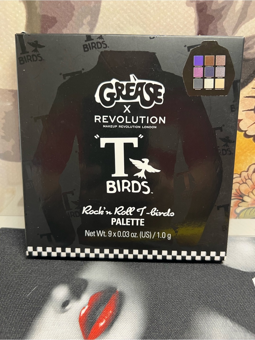 NEW Revolution X Grease T Birds Rock'n Roll Shadow Palette